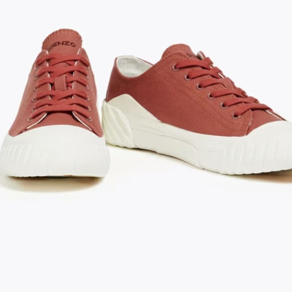 Kenzo Tiger Crest canvas sneakers